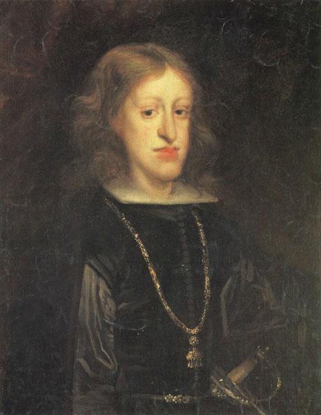 Miranda, Juan Carreno de Portrait of Charles II Sweden oil painting art